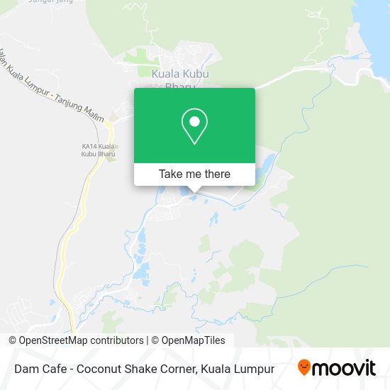 Peta Dam Cafe - Coconut Shake Corner