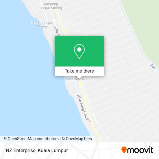 NZ Enterprise map