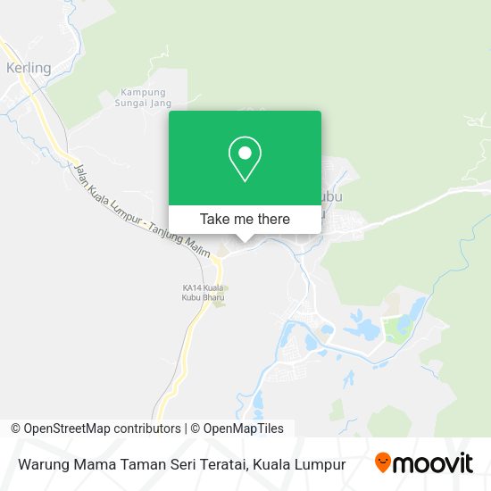 Warung Mama Taman Seri Teratai map