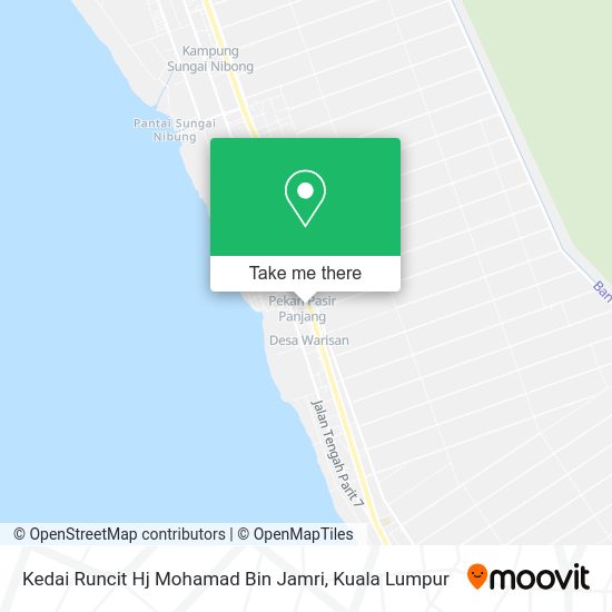 Kedai Runcit Hj Mohamad Bin Jamri map