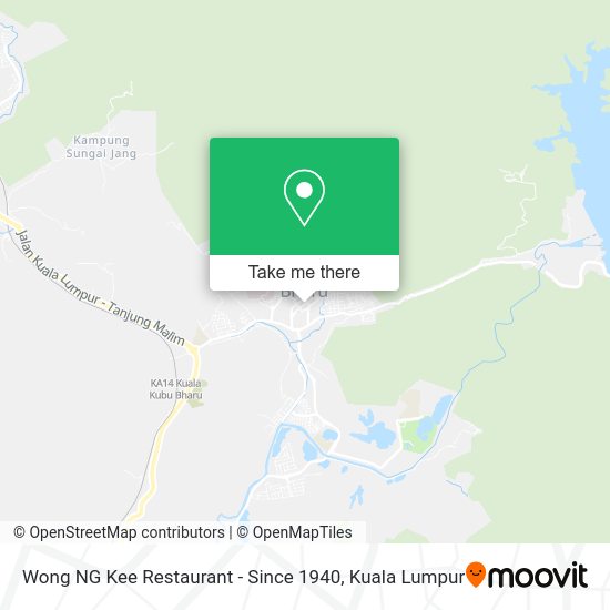 Wong NG Kee Restaurant - Since 1940 map