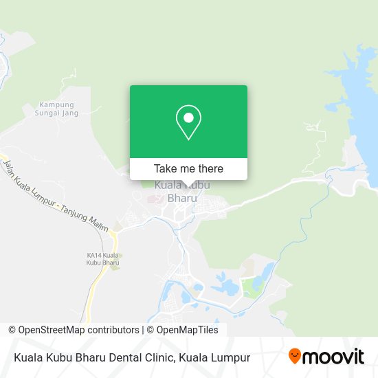 Kuala Kubu Bharu Dental Clinic map