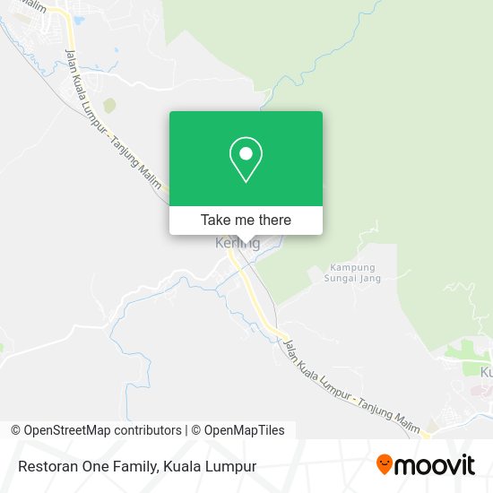 Restoran One Family map