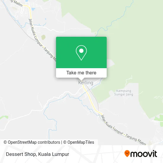 Dessert Shop map