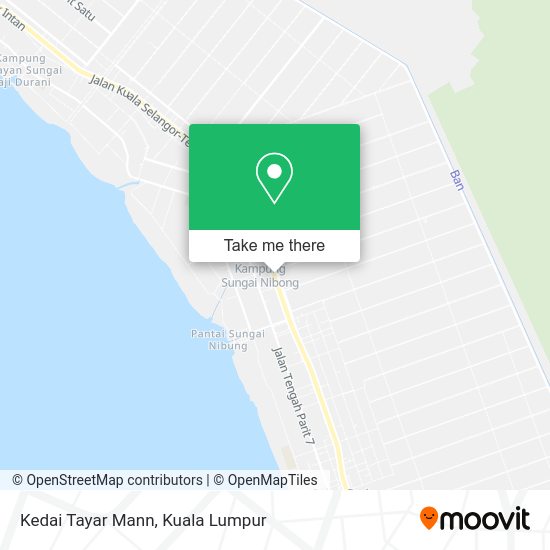 Peta Kedai Tayar Mann