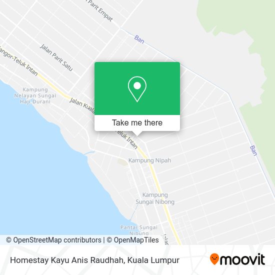 Homestay Kayu Anis Raudhah map