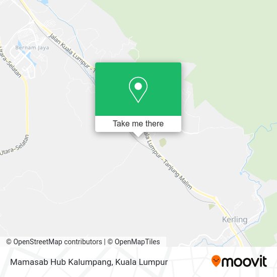 Peta Mamasab Hub Kalumpang
