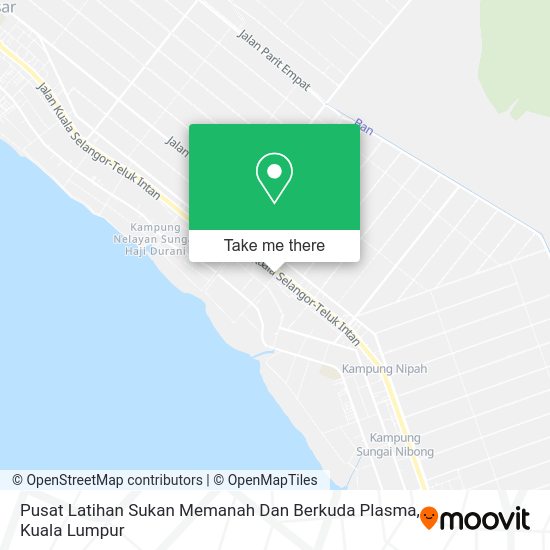 Pusat Latihan Sukan Memanah Dan Berkuda Plasma map