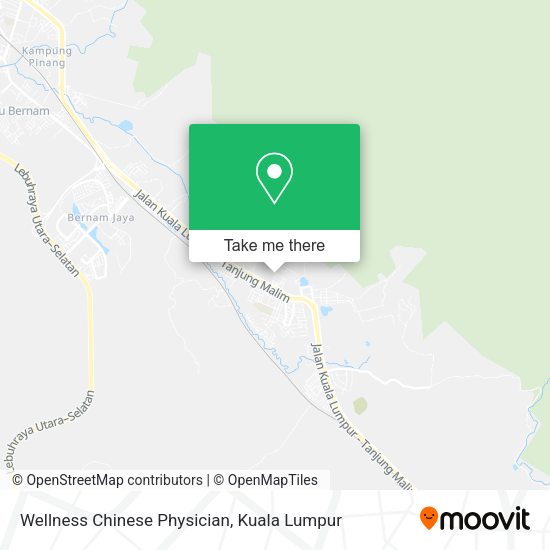 Wellness Chinese Physician map