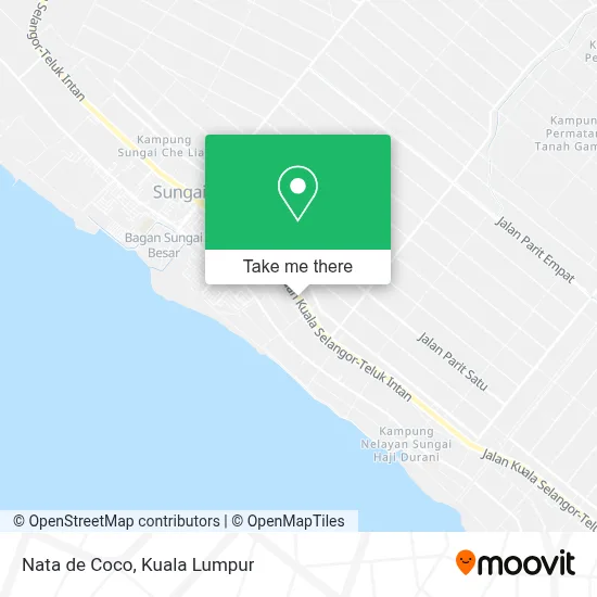 Nata de Coco map