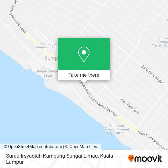 Peta Surau Irsyadiah Kampung Sungai Limau