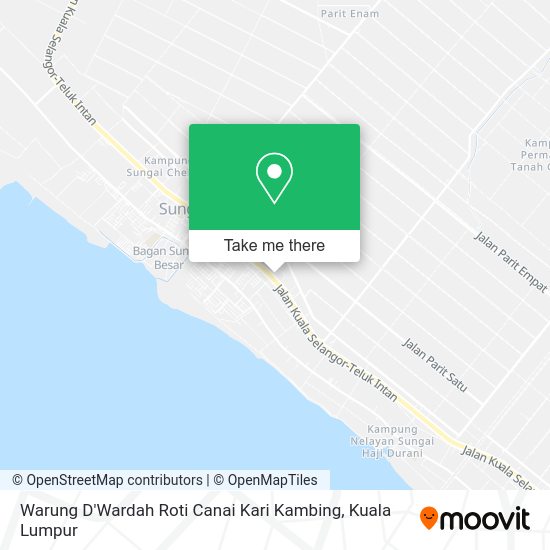 Warung D'Wardah Roti Canai Kari Kambing map