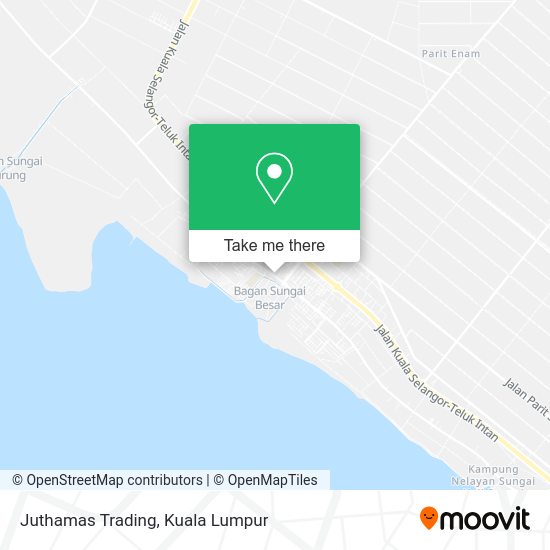Juthamas Trading map