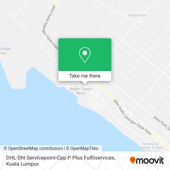 DHL-Dhl Servicepoint-Cpp-P Plus Fulfilservices map