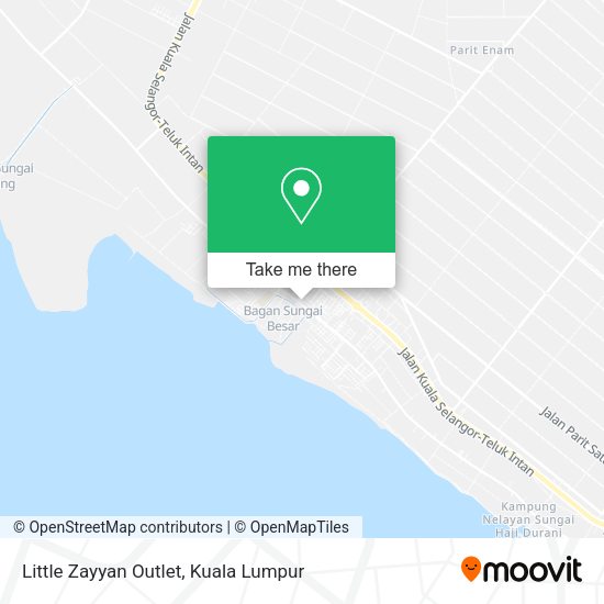 Peta Little Zayyan Outlet