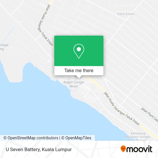 U Seven Battery map