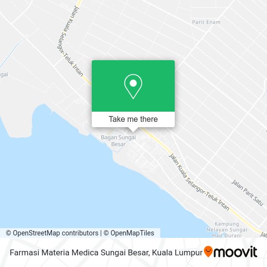 Peta Farmasi Materia Medica Sungai Besar
