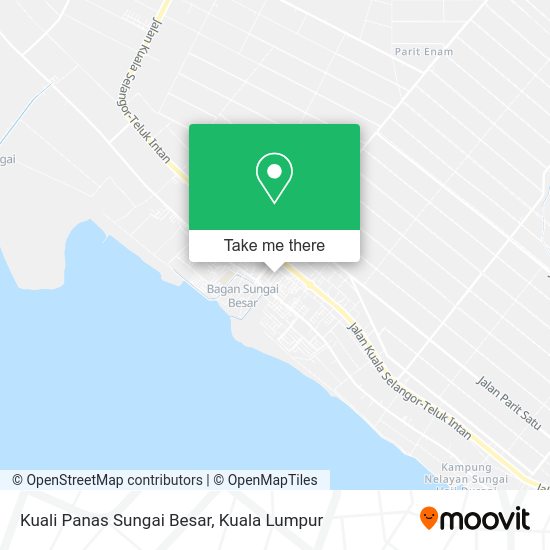 Kuali Panas Sungai Besar map