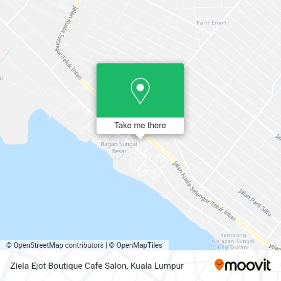 Ziela Ejot Boutique Cafe Salon map