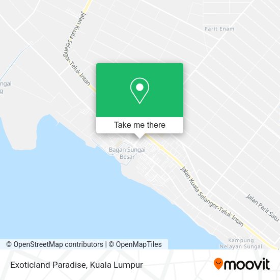 Exoticland Paradise map