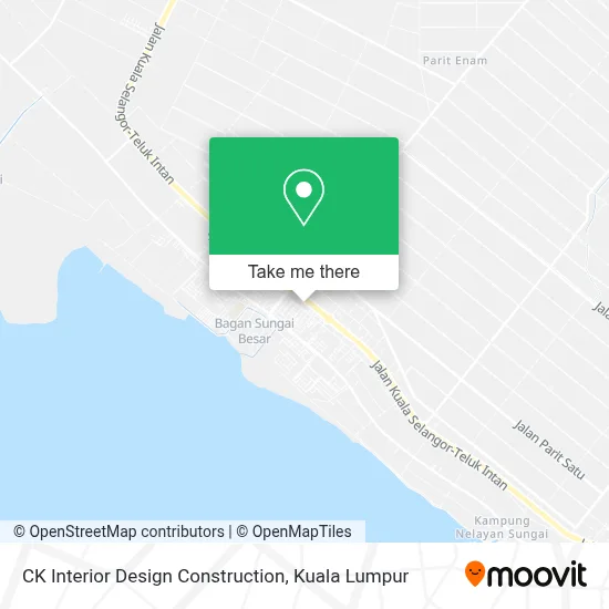 CK Interior Design Construction map