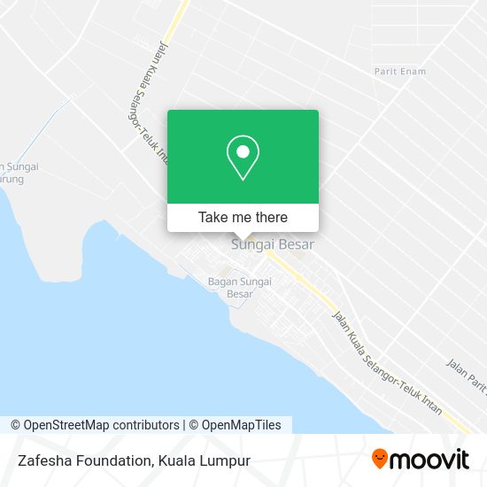 Zafesha Foundation map