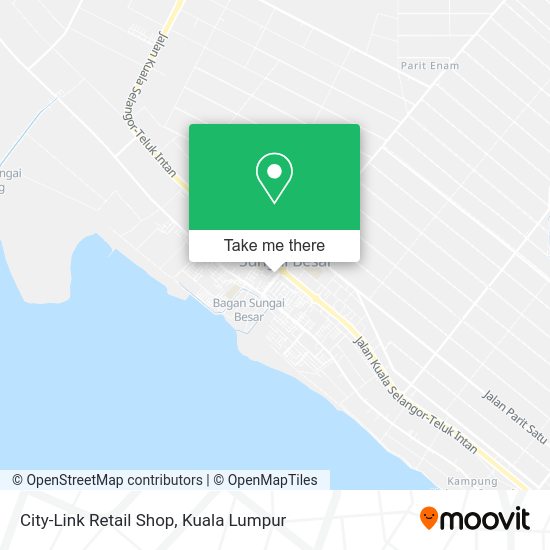 City-Link Retail Shop map