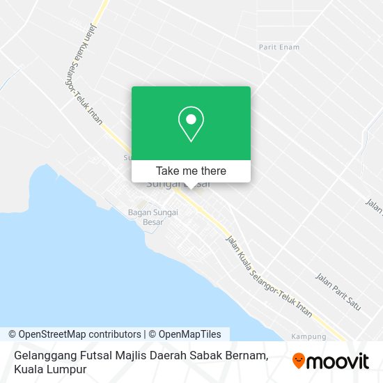 Gelanggang Futsal Majlis Daerah Sabak Bernam map