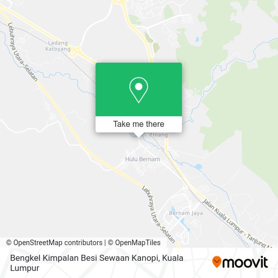 Bengkel Kimpalan Besi Sewaan Kanopi map