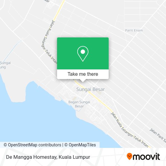 De Mangga Homestay map