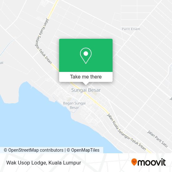 Wak Usop Lodge map