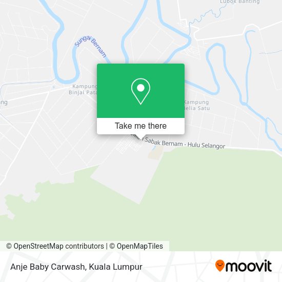 Anje Baby Carwash map