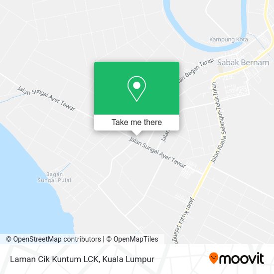 Laman Cik Kuntum LCK map