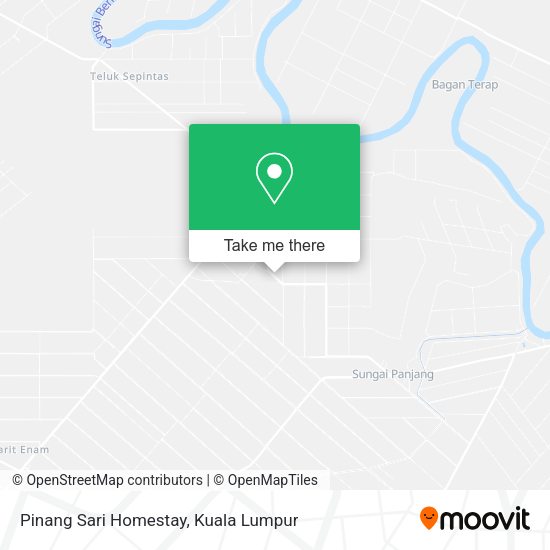 Peta Pinang Sari Homestay
