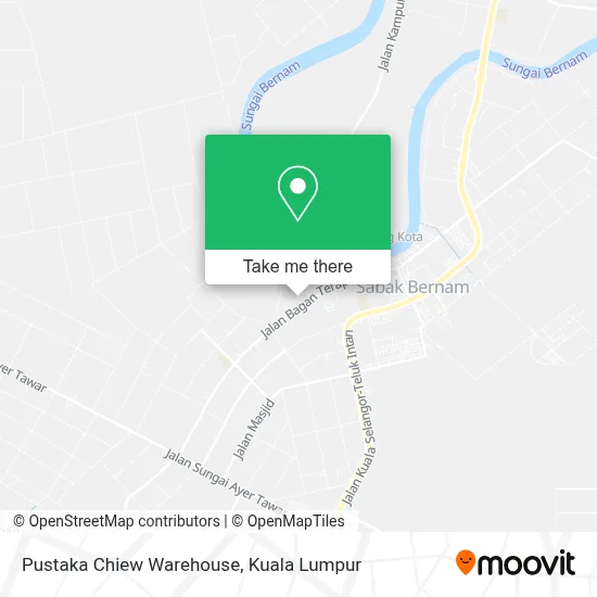 Pustaka Chiew Warehouse map