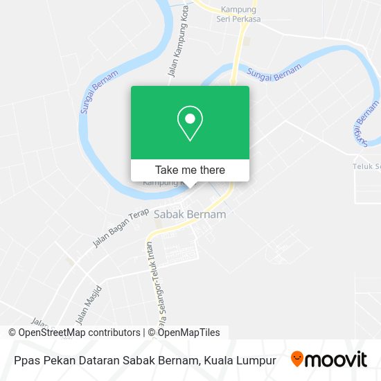 Ppas Pekan Dataran Sabak Bernam map