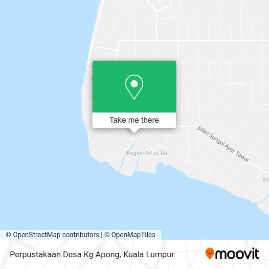 Perpustakaan Desa Kg Apong map