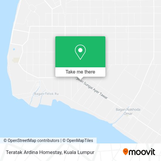 Peta Teratak Ardina Homestay