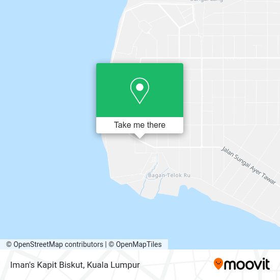 Peta Iman's Kapit Biskut
