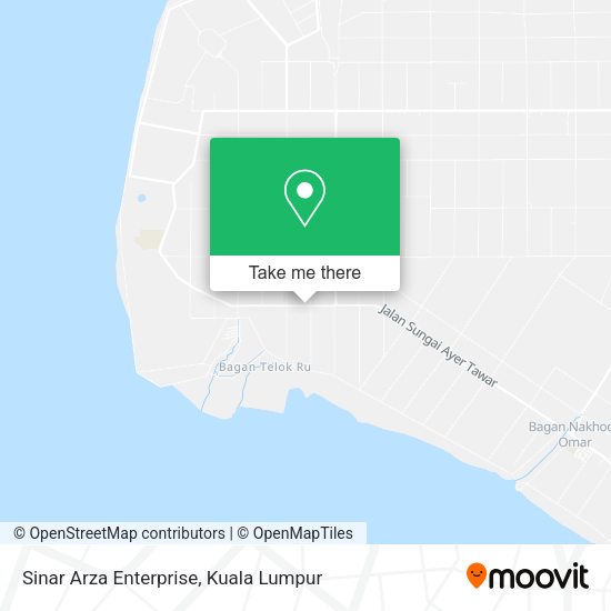Sinar Arza Enterprise map