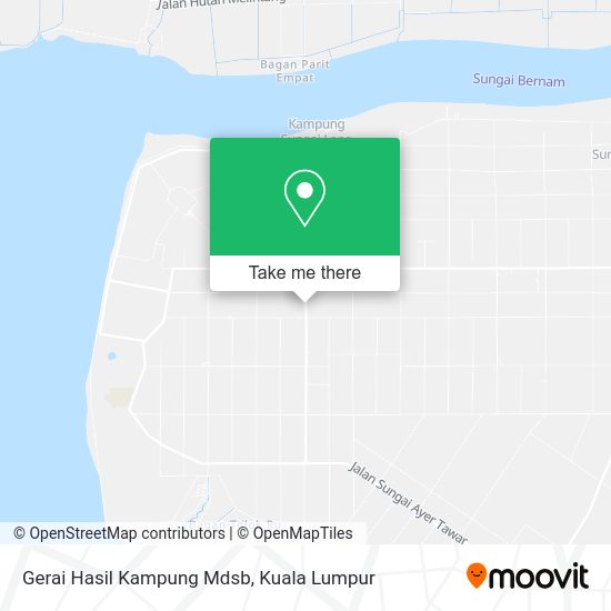 Gerai Hasil Kampung Mdsb map
