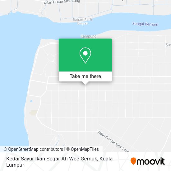 Kedai Sayur Ikan Segar Ah Wee Gemuk map