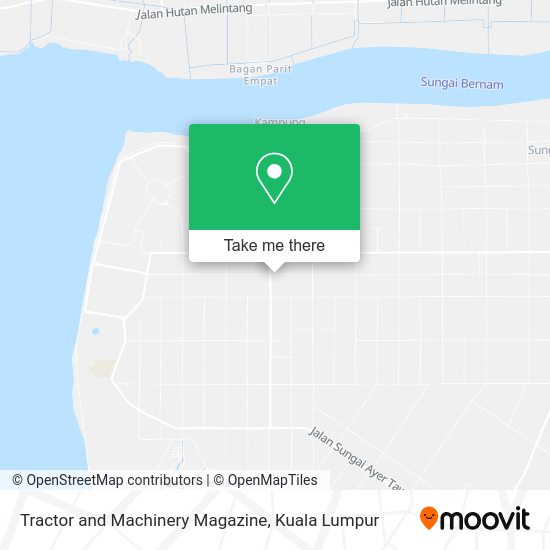 Tractor and Machinery Magazine map