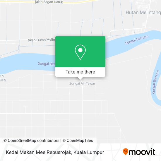 Kedai Makan Mee Rebusrojak map
