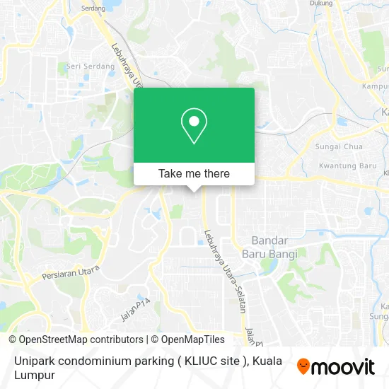 Unipark condominium parking ( KLIUC site ) map