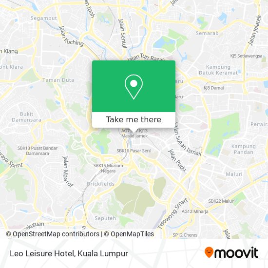 Leo Leisure Hotel map