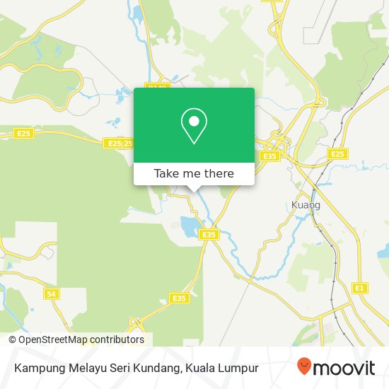 Kampung Melayu Seri Kundang map