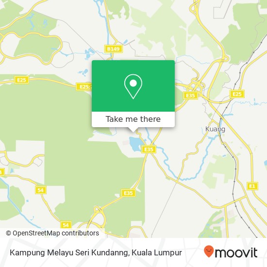 Kampung Melayu Seri Kundanng map