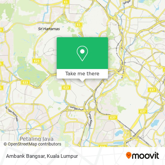 Ambank Bangsar map