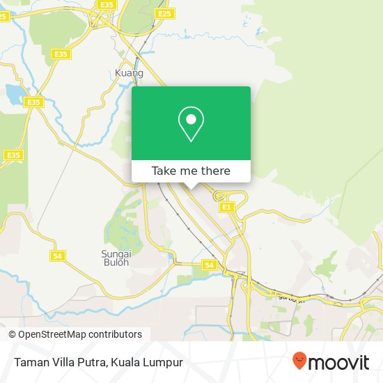 Taman Villa Putra map